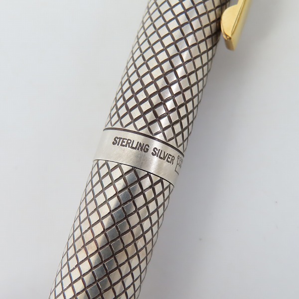 実際に弊社で買取させて頂いたSHEAFFER/シェーファー STERLING SILVER シルバー 14K 万年筆の画像 3枚目