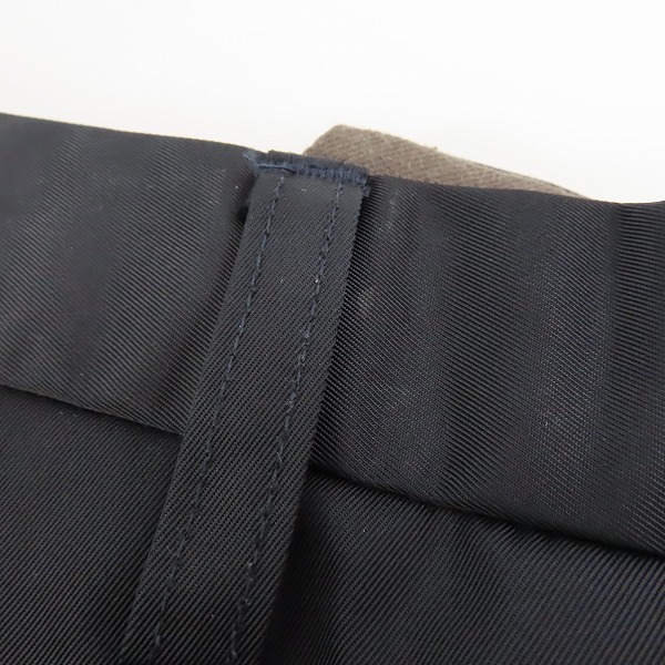 実際に弊社で買取させて頂いたKOLOR/カラー ヘビーウールポンチパンツ 17WCM-P10201/3の画像 6枚目