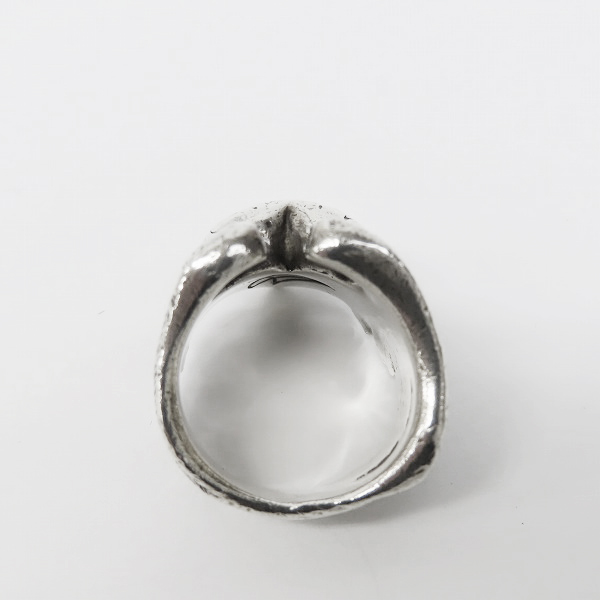 実際に弊社で買取させて頂いた【ギャラ付】CRAZY PIG/クレイジーピッグ Large heart ＆ wings ring CP812/14-14.5号の画像 5枚目