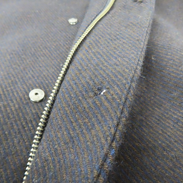 実際に弊社で買取させて頂いた【難有】HARE/ハレ STAND COLLAR BIG ZIP BLOUSON スタンドカラー ビッグシルエットブルゾン HA030123TR/Mの画像 5枚目