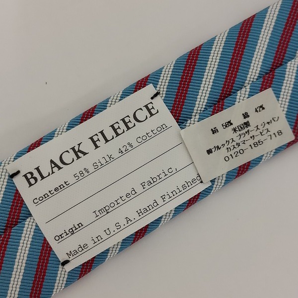 実際に弊社で買取させて頂いたBLACK FLEECE/Brooks Brothers 斜めストライプ/アンカー柄 ネクタイ おまとめ6点の画像 6枚目