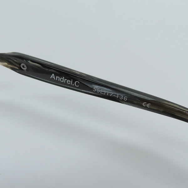 実際に弊社で買取させて頂いたLess than human/レスザンヒューマン 眼鏡/メガネフレーム Andrei.C 59Specialの画像 6枚目