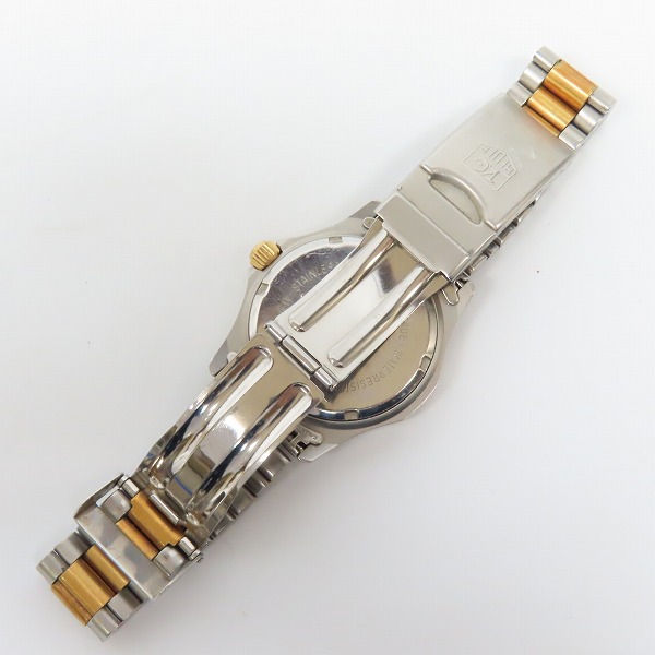 実際に弊社で買取させて頂いたTAG HEUER/タグホイヤー Professional プロフェッショナル コンビ クォーツ 腕時計 974.013【動作未確認】の画像 4枚目