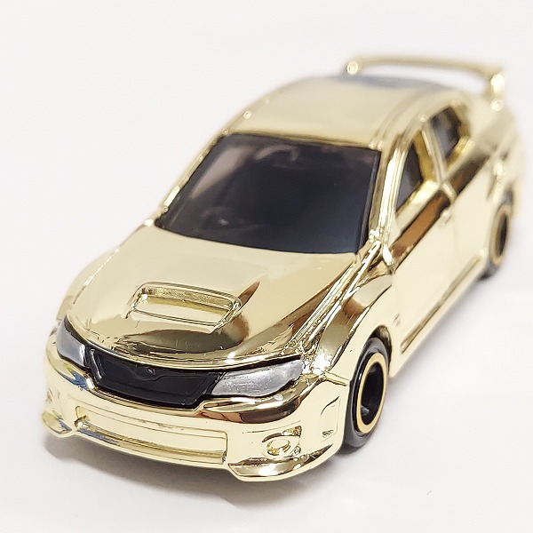 実際に弊社で買取させて頂いた【おまとめ18点】TOMICA/トミカ トミカ博 スバル インプレッサ WRX STI 4door 金メッキバージョンの画像 1枚目