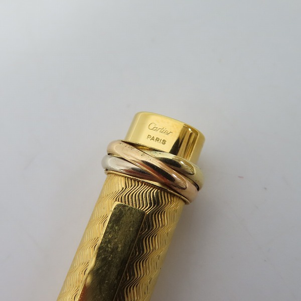 実際に弊社で買取させて頂いたCartier/カルティエ トリニティ キャップ式 ボールペンの画像 2枚目