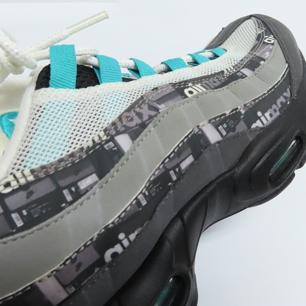 実際に弊社で買取させて頂いたNIKE/ナイキ AIR MAX 95 PRNT ATMOS WE LOVE/エアマックス 95 AQ0925-001/28の画像 6枚目