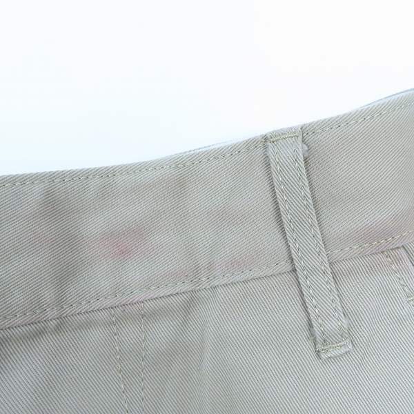 実際に弊社で買取させて頂いたRICO×Dickies/リコ×ディッキーズ ZIP付き カーゴパンツ ベージュ/Sの画像 7枚目
