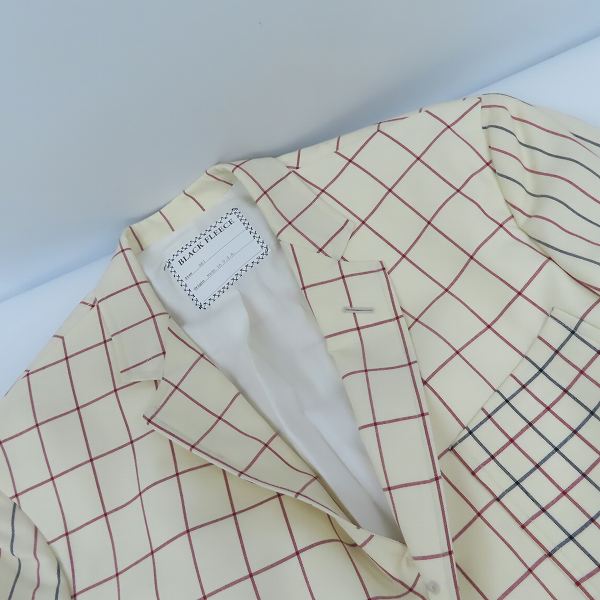 実際に弊社で買取させて頂いたBLACK FLEECE by Brooks Brothers/ブルックスブラザーズ  チェック/ストライプ 3Bテーラードジャケット/BB3の画像 5枚目