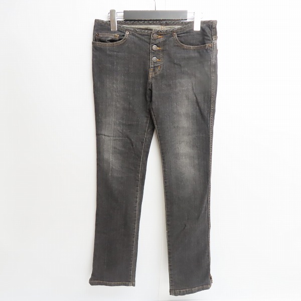 実際に弊社で買取させて頂いたHysterics/ヒステリックス バックペイント スリット デニムパンツ 2AP-3422 S