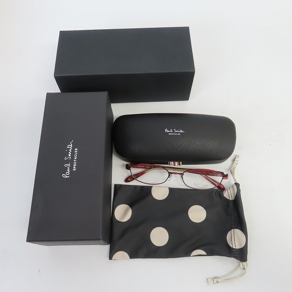 実際に弊社で買取させて頂いたPaul Smith/ポールスミス 眼鏡 メガネ フレーム PS-9177の画像 8枚目