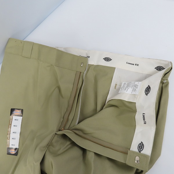 実際に弊社で買取させて頂いたDickies/ディッキーズ LOOSE FIT ワークパンツ ベージュ/44×32の画像 2枚目