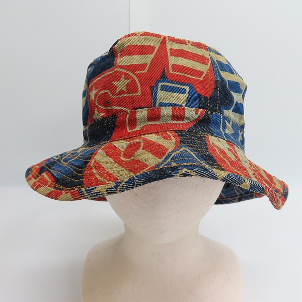 実際に弊社で買取させて頂いたHysterics/ヒステリックス デニム バケットハットの画像 1枚目