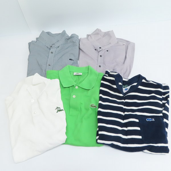 実際に弊社で買取させて頂いた【おまとめ15点↑】LACOSTE/ラコステ ジャケット シャツ ニット パンツ 他の画像 1枚目