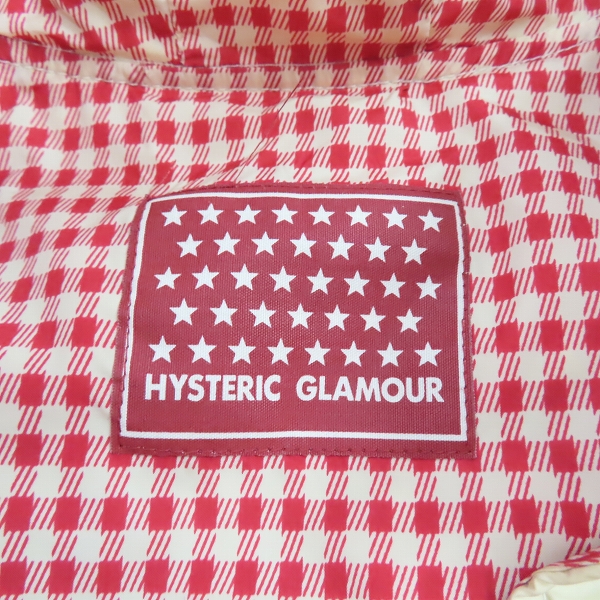 実際に弊社で買取させて頂いたHYSTERIC GLAMOUR/ヒステリックグラマー ファックベアー ダウンコート 2AC-7710/Fの画像 2枚目