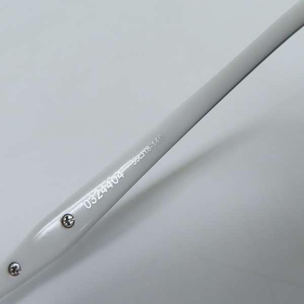 実際に弊社で買取させて頂いたLess than human/レスザンヒューマン 眼鏡/メガネフレーム 0324404 1010Wの画像 6枚目