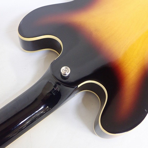 実際に弊社で買取させて頂いた★Epiphone/エピフォン ES-339 VS/Vintage Sunburst セミアコ/エレキギター コイルタップ搭載 ソフトケース付の画像 8枚目