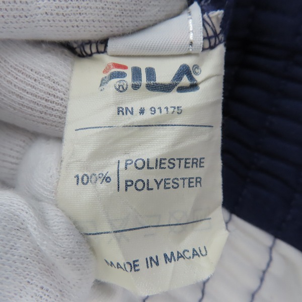 実際に弊社で買取させて頂いたFILA/フィラ  ACFフィオレンティーナ セットアップジャージ/Mの画像 3枚目