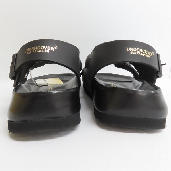 実際に弊社で買取させて頂いたUNDER COVER×TATAMI×BIRKENSTOCK/アンダーカバー×タタミ×ビルケンシュトック レザーサンダル M6F06/42の画像 1枚目