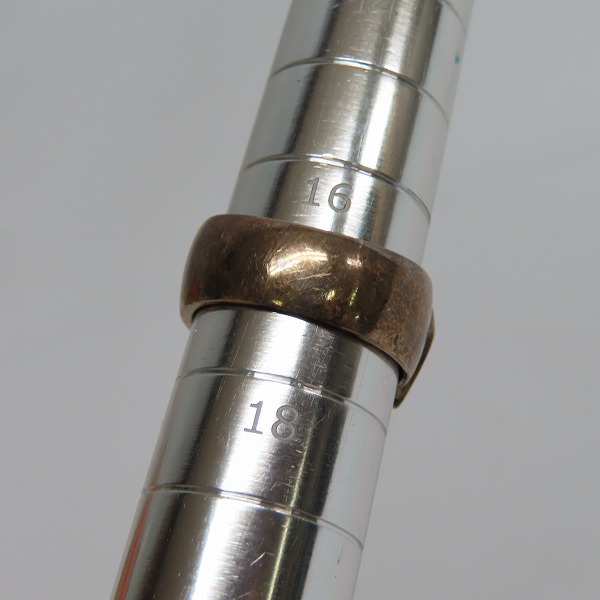 実際に弊社で買取させて頂いたCRAZY PIG/クレイジーピッグ フォーエースリング 17-17.5号の画像 8枚目