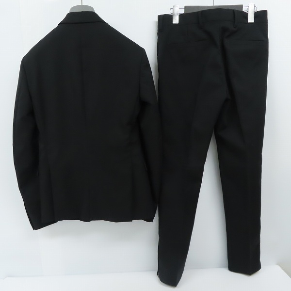 実際に弊社で買取させて頂いたPRADA/プラダ  2Bテーラードジャケット/スラックスパンツ セットアップ/44の画像 1枚目