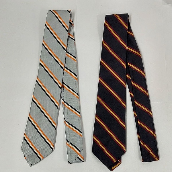 実際に弊社で買取させて頂いたBLACK FLEECE/Brooks Brothers 斜めストライプ柄 ネクタイ おまとめ6点の画像 3枚目