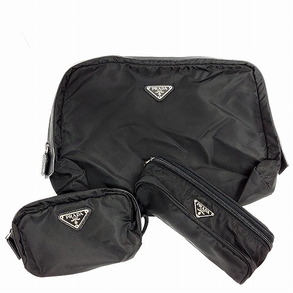 実際に弊社で買取させて頂いたPRADA/プラダ ショルダーバッグ ポーチ等 5点おまとめの画像 1枚目