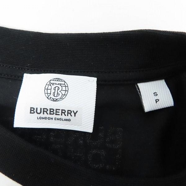 実際に弊社で買取させて頂いたBURBERRY/バーバリー LOVE プリント ビッグシルエット 半袖Tシャツ BB8037580/Sの画像 2枚目