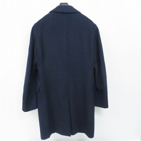 実際に弊社で買取させて頂いたTOMORROWLAND PILGRIM/トゥモローランド ピルグリム カシミヤ混ウールチェスターコート/44の画像 1枚目