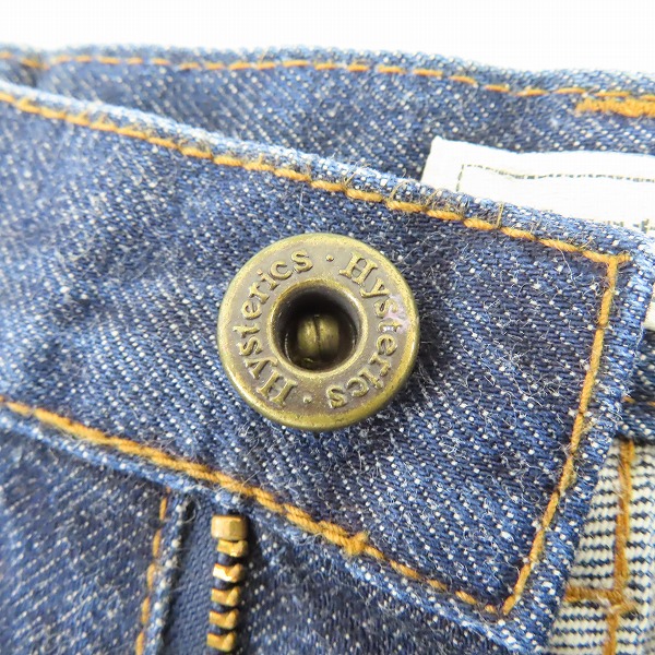 実際に弊社で買取させて頂いたHysterics/ヒステリックス インディゴ デニムパンツ 3AP-2463/Mの画像 6枚目