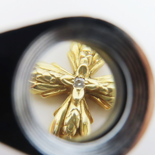 実際に弊社で買取させて頂いたBloody Mary/ブラッディマリー クロスペンダントトップ/チャーム 18Kの画像 4枚目