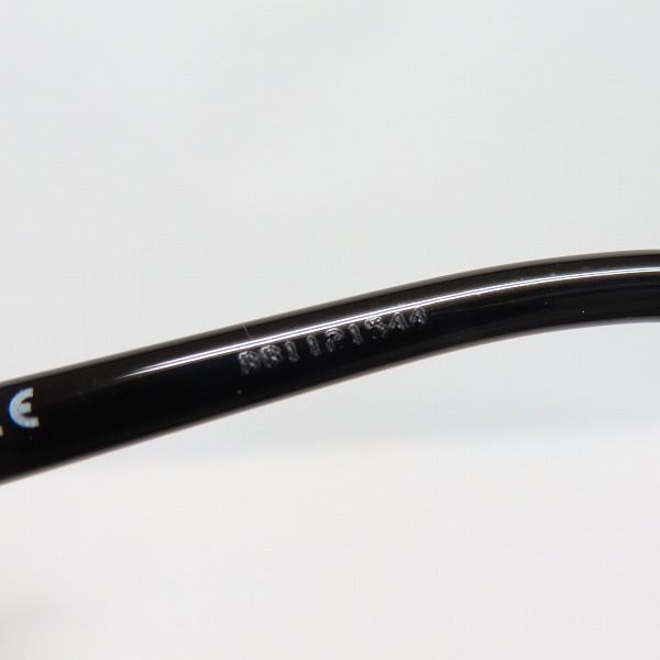 実際に弊社で買取させて頂いたBVLGARI/ブルガリ メガネフレーム アイウェア ブラック 2171-B 239の画像 5枚目