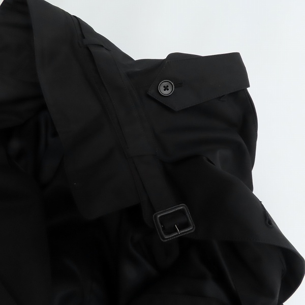 実際に弊社で買取させて頂いたPS Paul Smith/ポールスミス カシミア混 トレンチコート Lの画像 6枚目