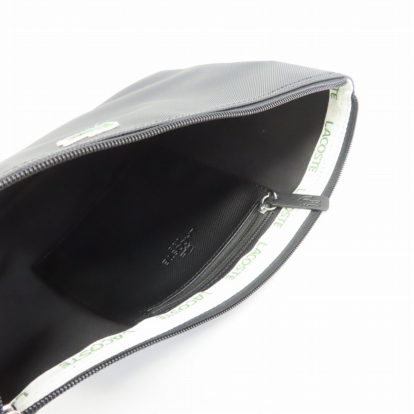 実際に弊社で買取させて頂いたLACOSTE/ラコステ ジップ クラッチバッグの画像 4枚目