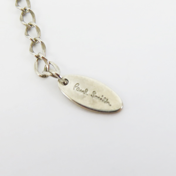 実際に弊社で買取させて頂いたPaul Smith/ポールスミス ロゴ入り 縦長ネックレスの画像 3枚目