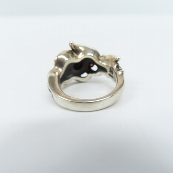 実際に弊社で買取させて頂いた【ギャラ付】Bloody Mary/ブラッディマリー KAI カイ 2008Xmas限定 鬼火リング/15号の画像 3枚目