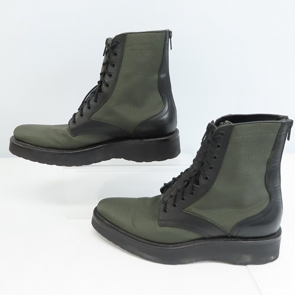 実際に弊社で買取させて頂いたLAD MUSICIAN/ラッドミュージシャン プラットフォーム コンバットブーツ/レースアップブーツ 2209-904/44の画像 3枚目