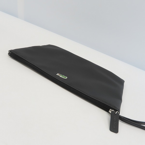 実際に弊社で買取させて頂いたLACOSTE/ラコステ ジップ クラッチバッグの画像 3枚目