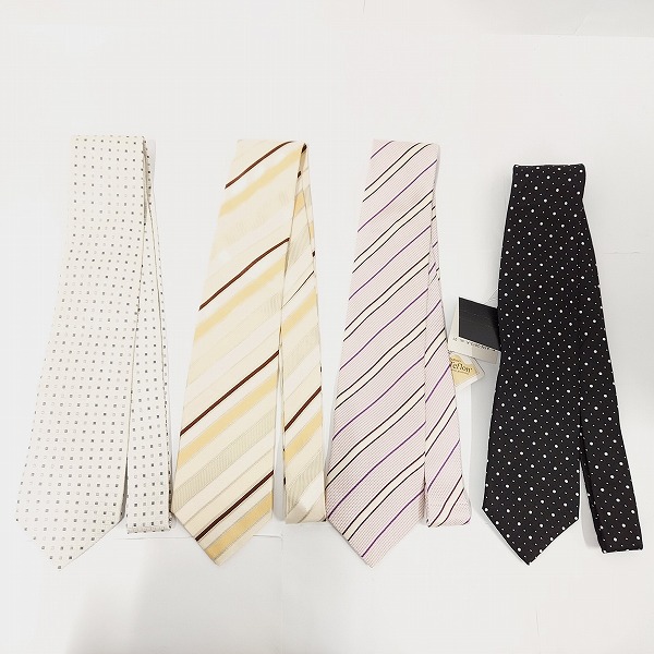 実際に弊社で買取させて頂いた【おまとめ品】ジョルジオ・アルマーニ/ジュンメン/バーバリー他 ストライプ/ドット柄等 ネクタイの画像 2枚目