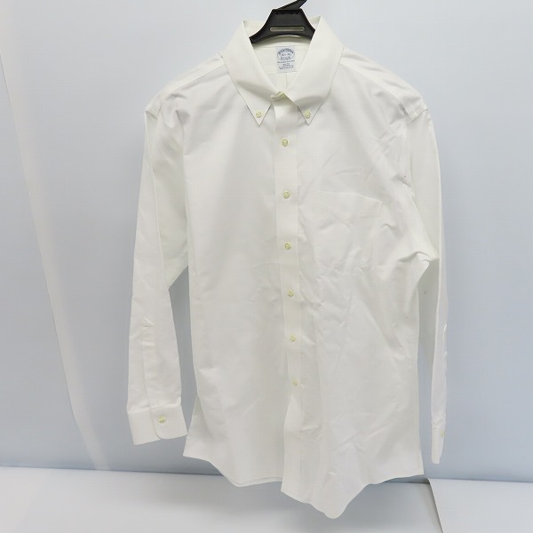 実際に弊社で買取させて頂いたBrooks Brothers/ブルックスブラザーズ B.D.シャツ ホワイト 16.5-33