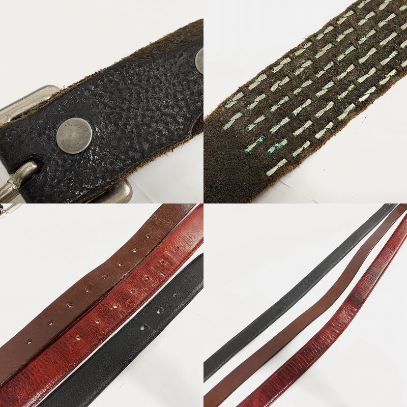 実際に弊社で買取させて頂いたRUGBY ラルフローレン/プラダ/HTC他 スタッズ/レザー/リング/ガチャベルト おまとめ10点の画像 6枚目