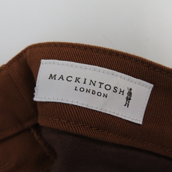 実際に弊社で買取させて頂いた【未使用】MACKINTOSH LONDON/マッキントッシュロンドン コットン パンツ/44の画像 2枚目