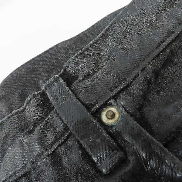 実際に弊社で買取させて頂いた【未使用/JPタグ付】Dior HOMME/ディオールオム コーティングスキニーパンツ 8H3110530226/30の画像 7枚目