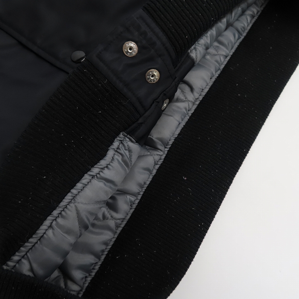 実際に弊社で買取させて頂いたChampion× ATMOS LAB/チャンピオン×アトモスラボ ベースボール ジャケット/スタジャン C8-N631/Mの画像 7枚目