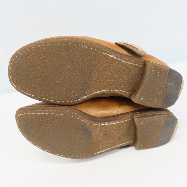 実際に弊社で買取させて頂いたMIHARA YASUHIRO/ミハラヤスヒロ 編み込み デザイン サイドジップブーツの画像 2枚目