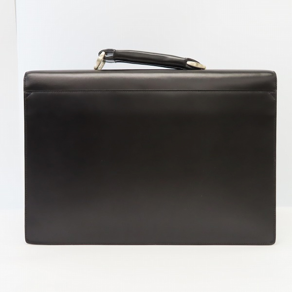 実際に弊社で買取させて頂いたdunhill/ダンヒル レザー レザー 鍵付き ビジネスバッグ/ブリーフケースの画像 1枚目