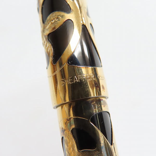 実際に弊社で買取させて頂いたSHEAFFER/シェーファー 万年筆/ペン先 14K 585/ノスタルジアの画像 3枚目