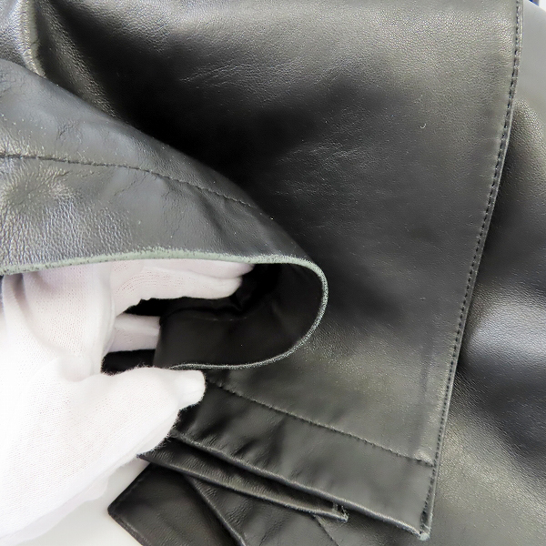 実際に弊社で買取させて頂いたPaul Smith LONDON/ポールスミス ロンドン 羊革/ラムレザー 3B コート/Mの画像 7枚目