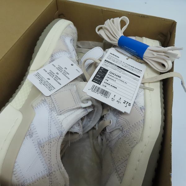 実際に弊社で買取させて頂いたadidas×atmos/アディダス×アトモス FORUM LOW/フォーラム ロー スニーカー/シューズ GW3496/27.5の画像 7枚目