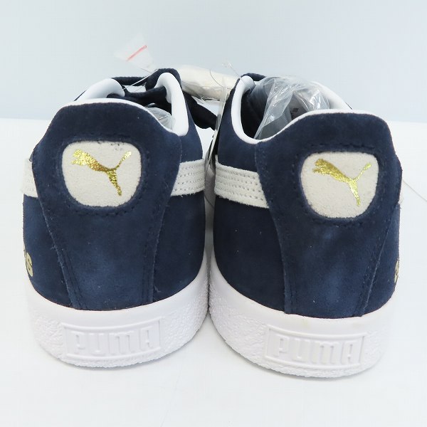 実際に弊社で買取させて頂いた【未使用】FR2 × atmos × PUMA/エフアールツー×アトモス×プーマ SUEDE VTG "NAVY" スニーカー/シューズ 374921-07/28の画像 1枚目