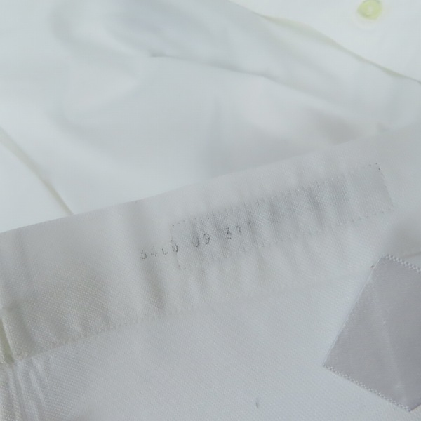 実際に弊社で買取させて頂いたBrooks Brothers/ブルックスブラザーズ B.D.シャツ ホワイト 17-33の画像 5枚目